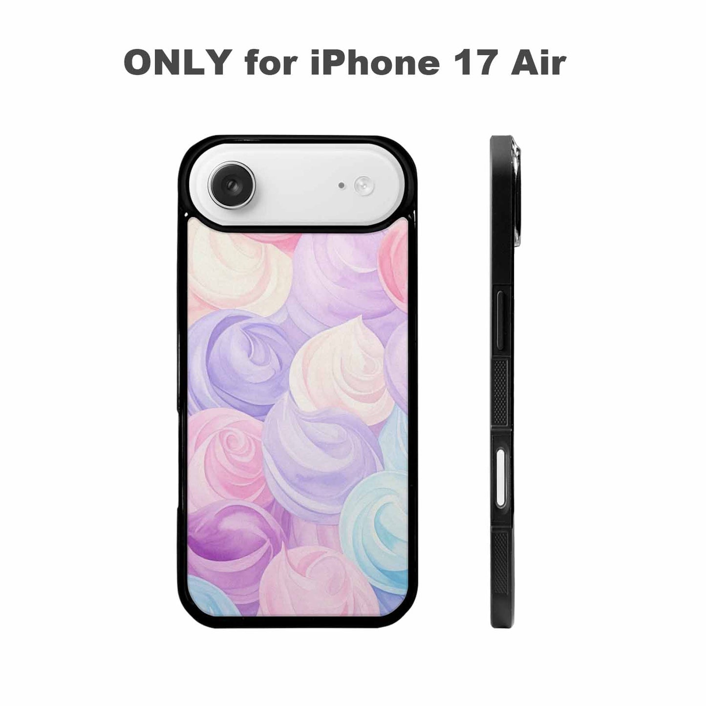 iPhone 17 Air Case — Tie Dye Pastel Dream Blended Tie, Custom Designed Case Cover