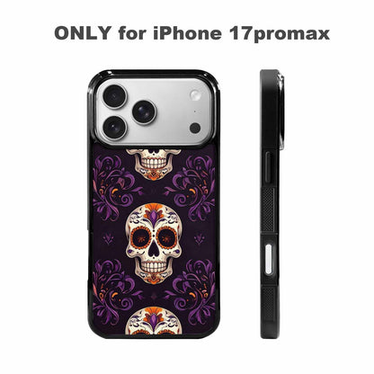 iPhone 17 Pro Max Case — Skull Dark Art Gothic Print Gothic, Customized Protective Case
