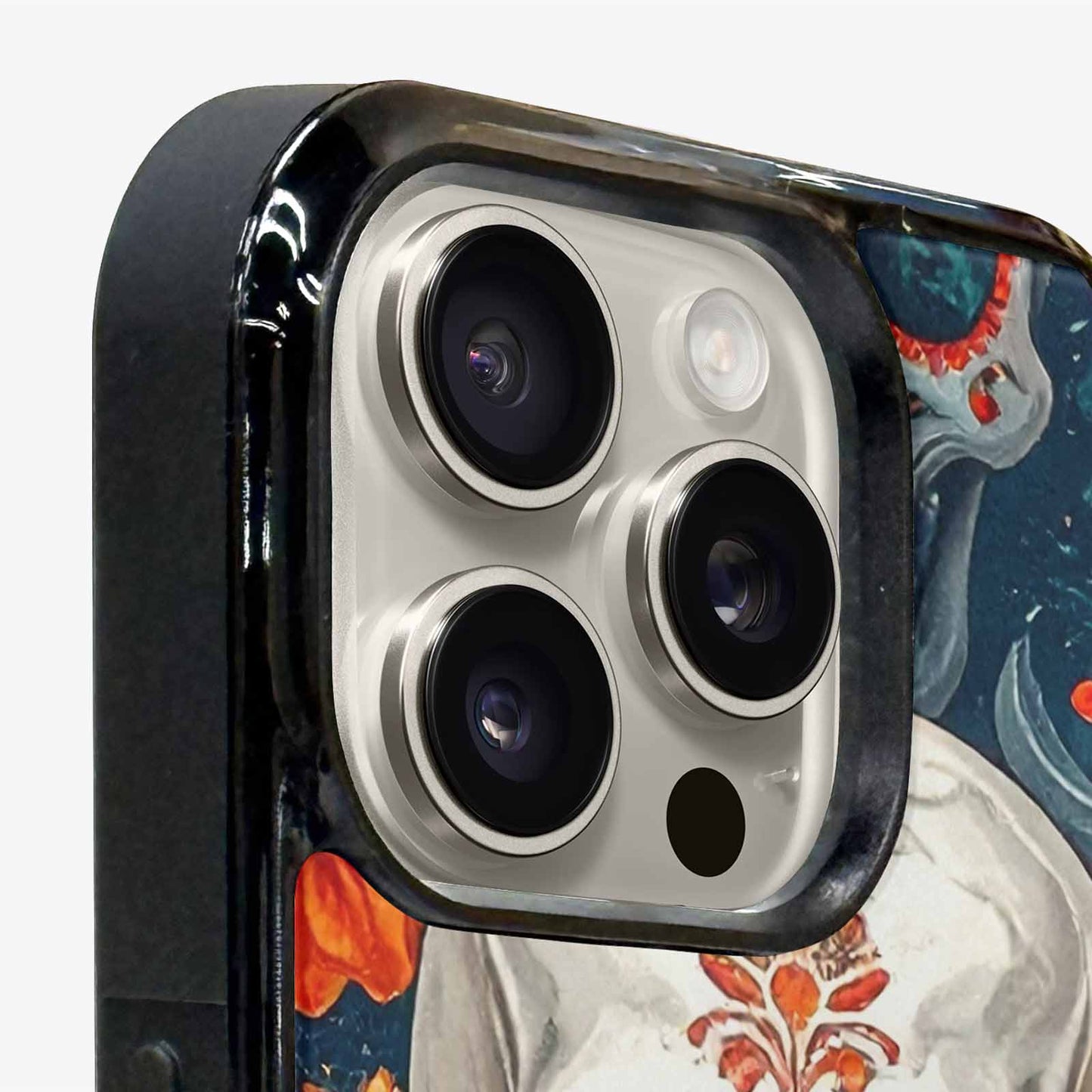 iPhone 16 Pro Max Case — Marble Skull Custom, Custom Print Case Cover