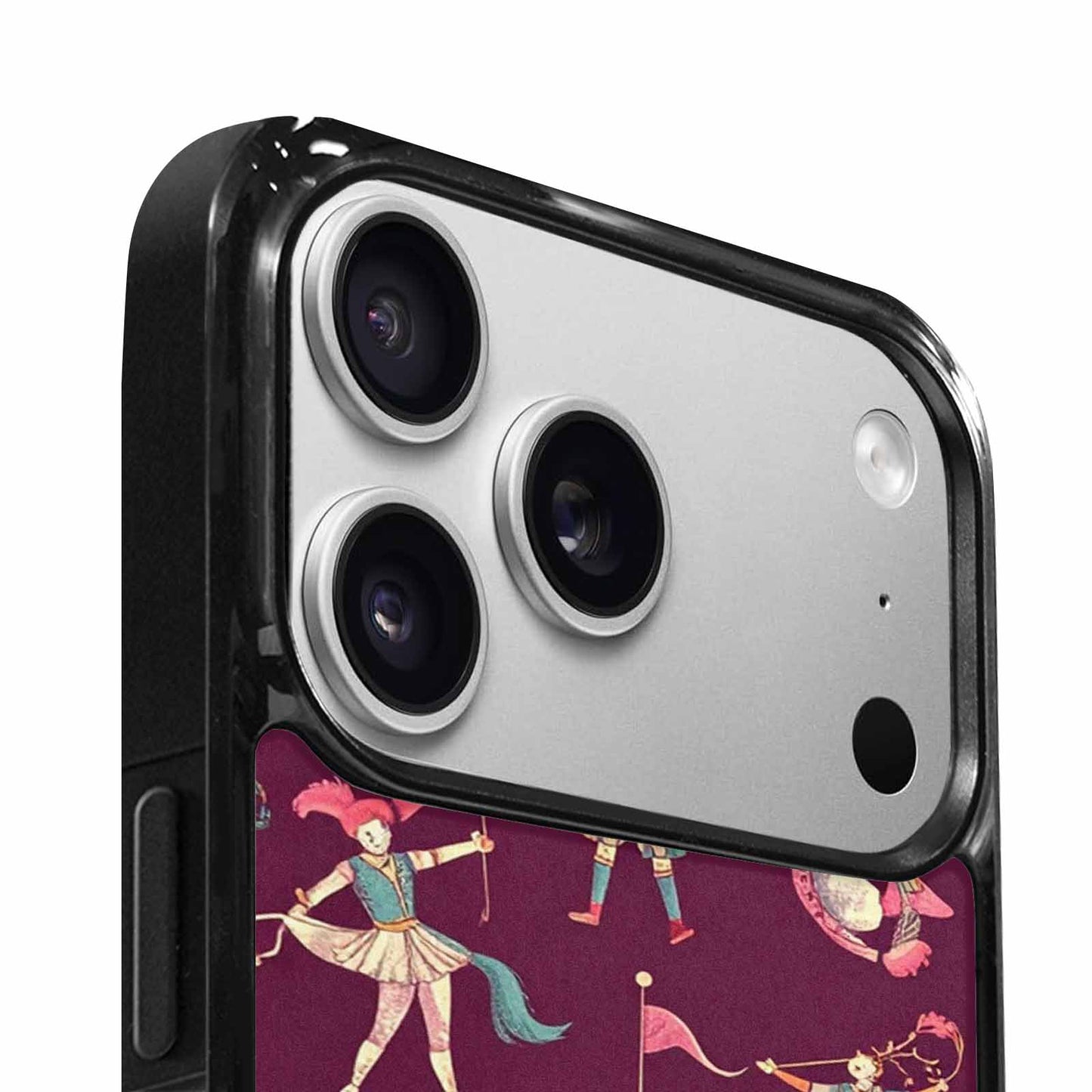 iPhone 17 Pro Max Case — Vintage Circus Art Pattern Retro Vintage, Original Design Phone Case
