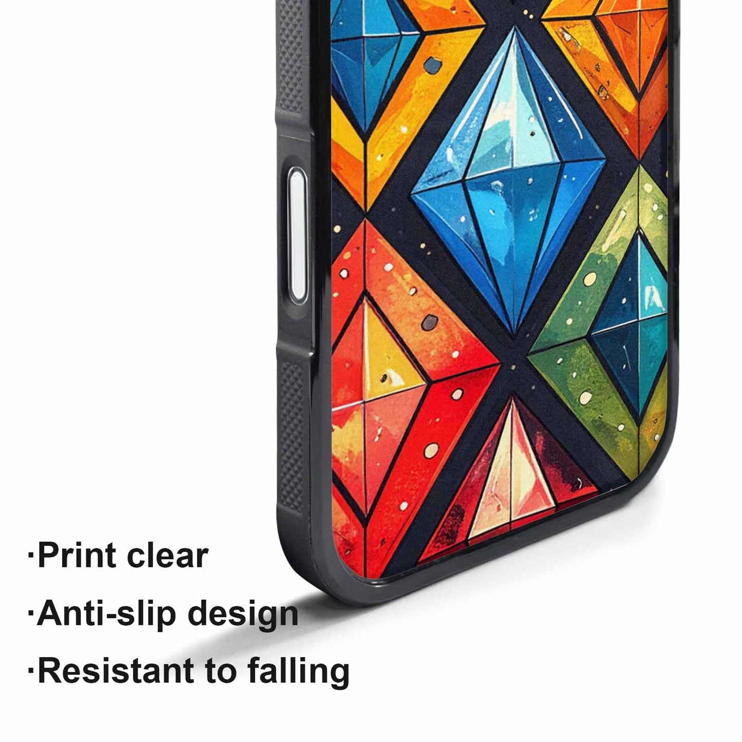 iPhone 17 Air Case — Vintage Summer Diamond Retro Vintage, Customized Protective Case