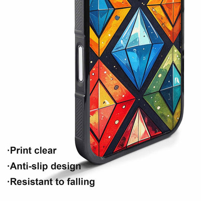 iPhone 17 Air Case — Vintage Summer Diamond Retro Vintage, Customized Protective Case