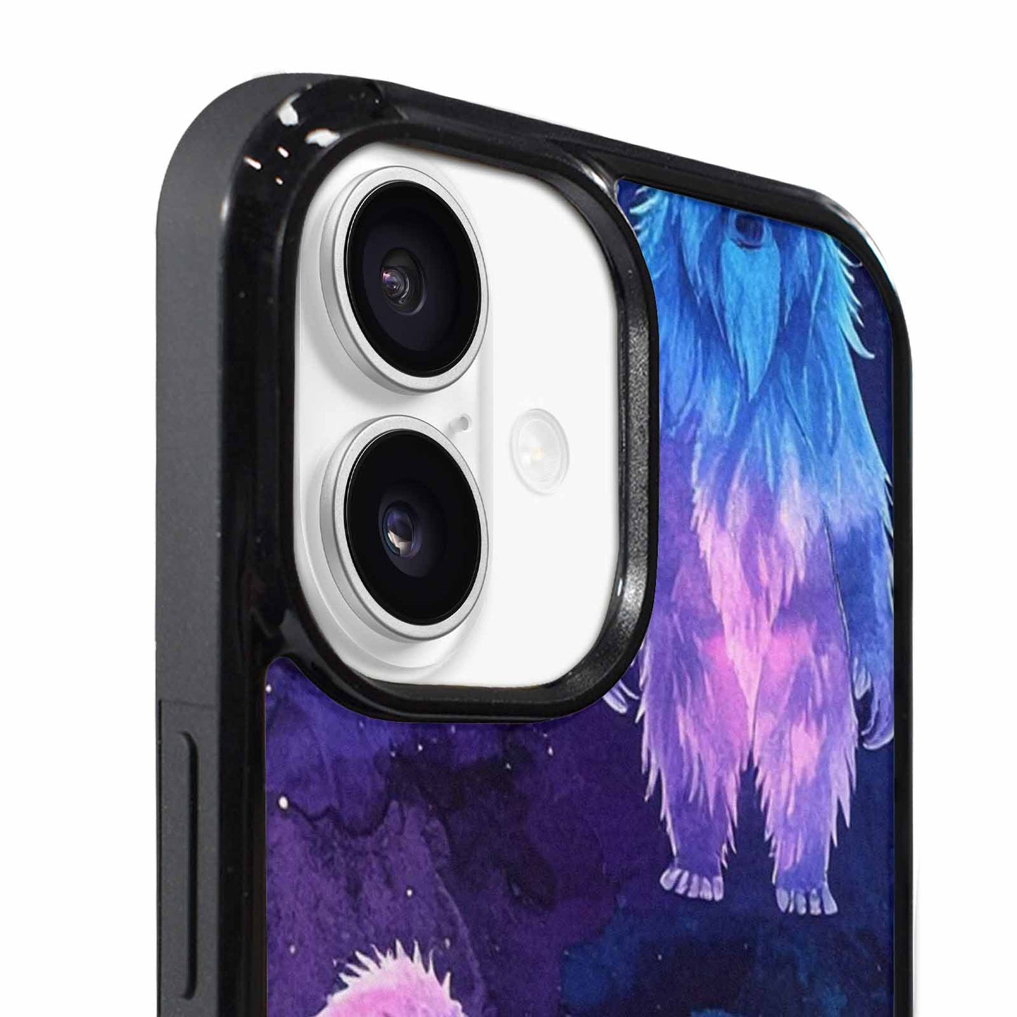 iPhone 17 Case — Watercolor Cryptid Folklore Watercolor Abstract, Custom Print Case Cover