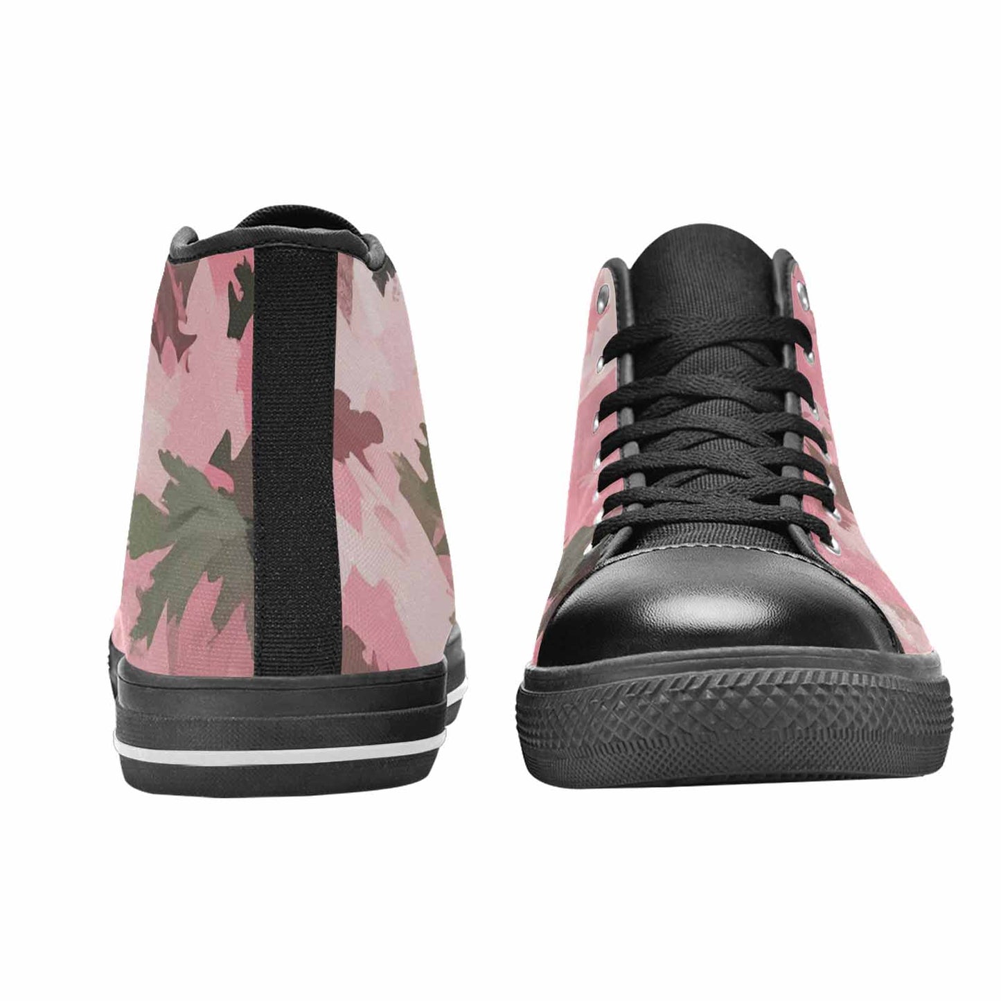 MEN'S Military Camouflage Blotch High Top Canvas Y2K Custom Sneakers
