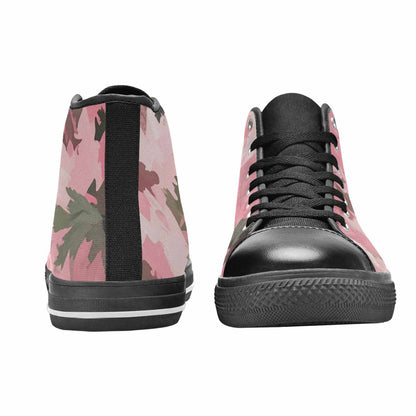 MEN'S Military Camouflage Blotch High Top Canvas Y2K Custom Sneakers