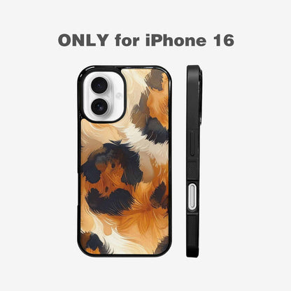 iPhone 16 Case — Leopard Soft Airbrush Gradient, Customized Protective Case