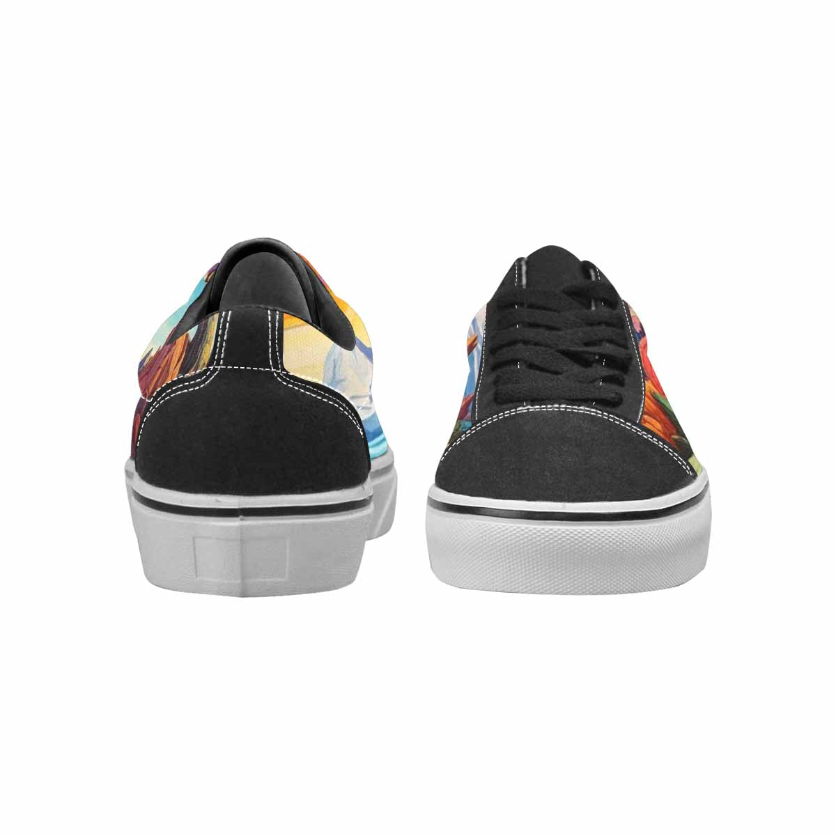WOMEN'S Surreal Dream Fragment Lace-Up Canvas Dreamlike Shoes