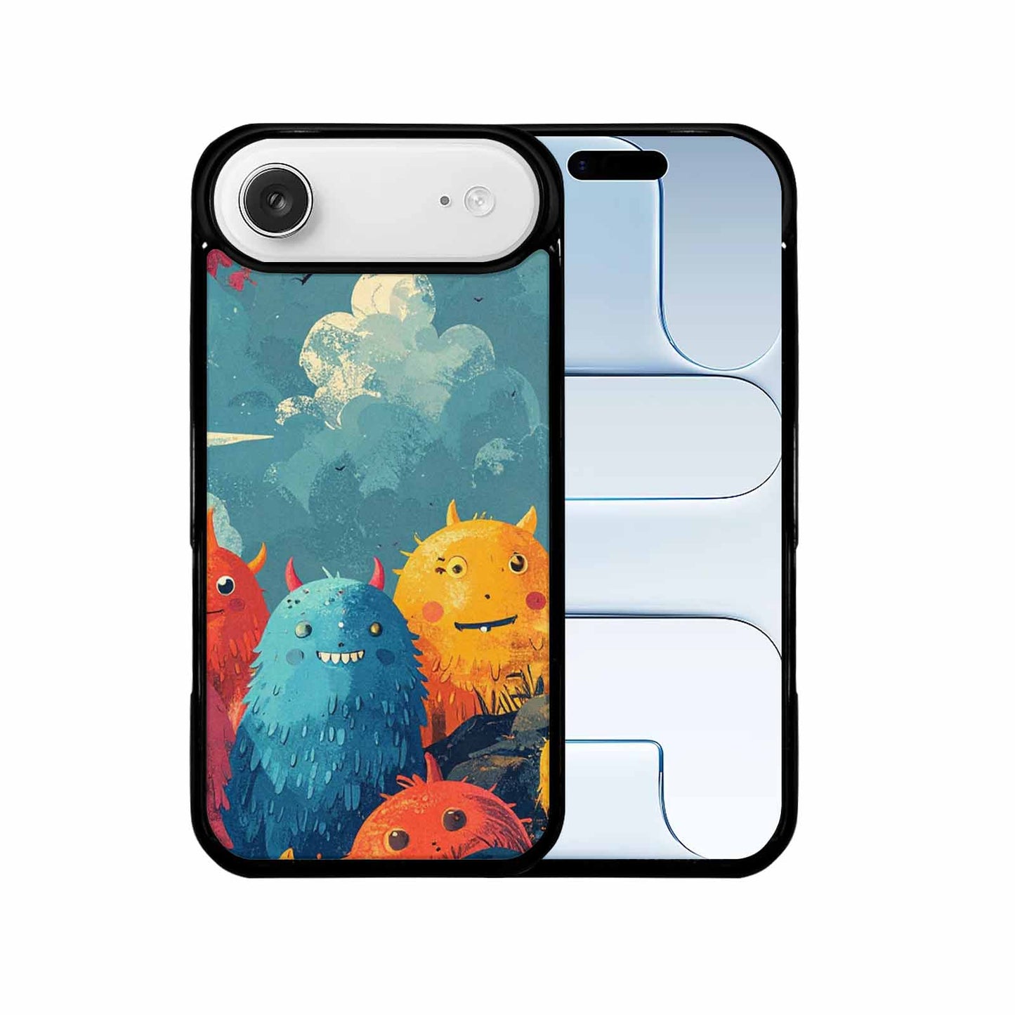 iPhone 17 Air Case — Vintage Monsters Lighthouse Retro Vintage, Custom Phone Case