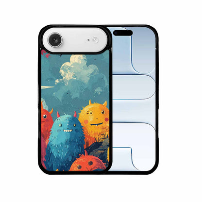 iPhone 17 Air Case — Vintage Monsters Lighthouse Retro Vintage, Custom Phone Case