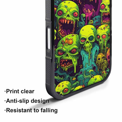 iPhone 17 Pro Case — Toxic Radioactive Creature Pattern Hundreds Original, Original Design Phone Case