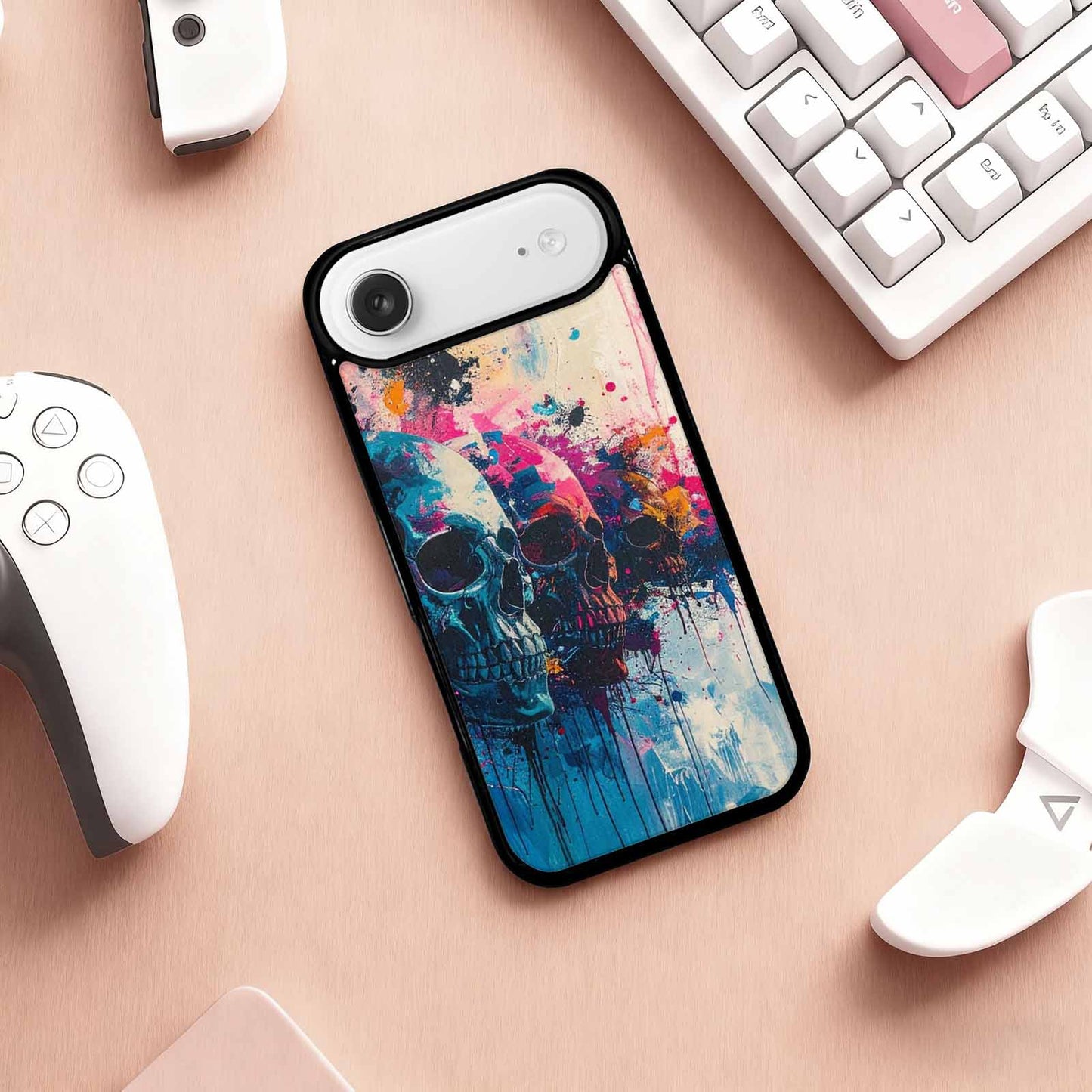 iPhone 17 Air Case — Skull Dark Art Gothic Print Gothic, Original Design Phone Case