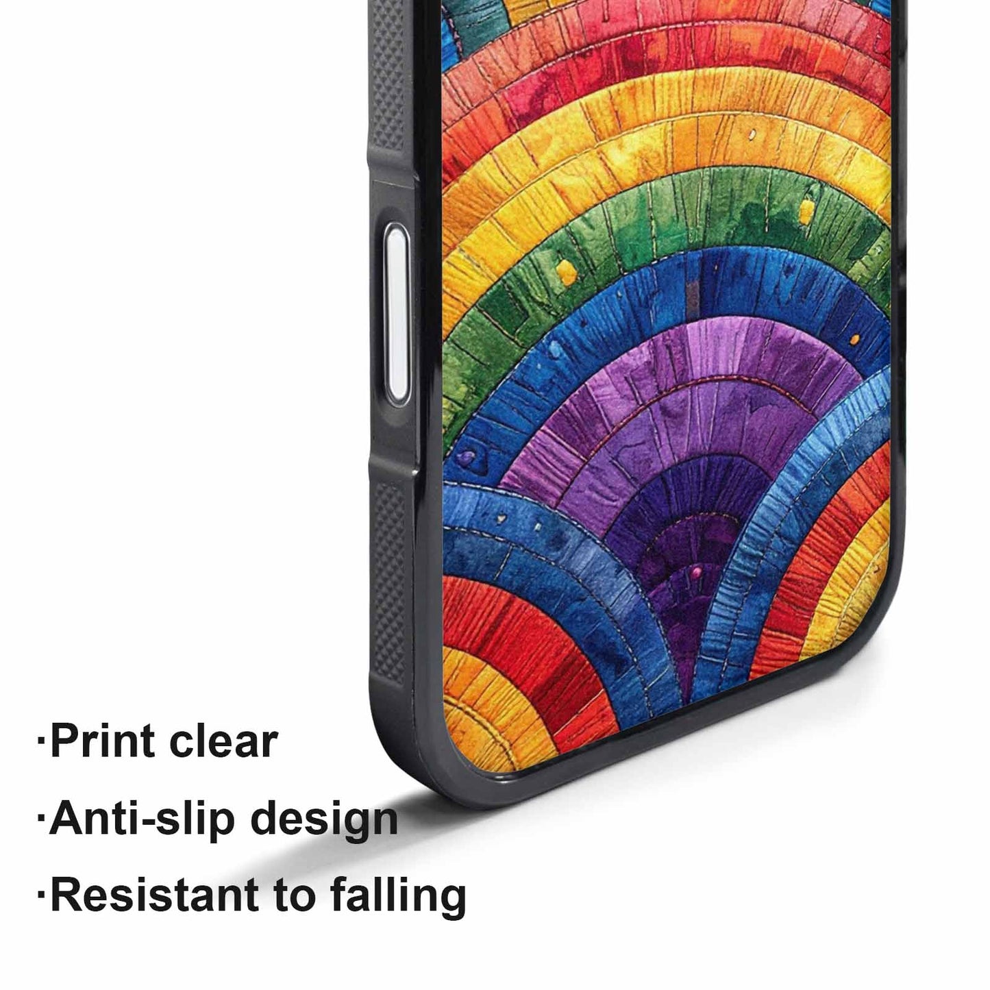 iPhone 17 Pro Max Case — Vivid Camo Rainbow Camo, Custom Designed Case Cover