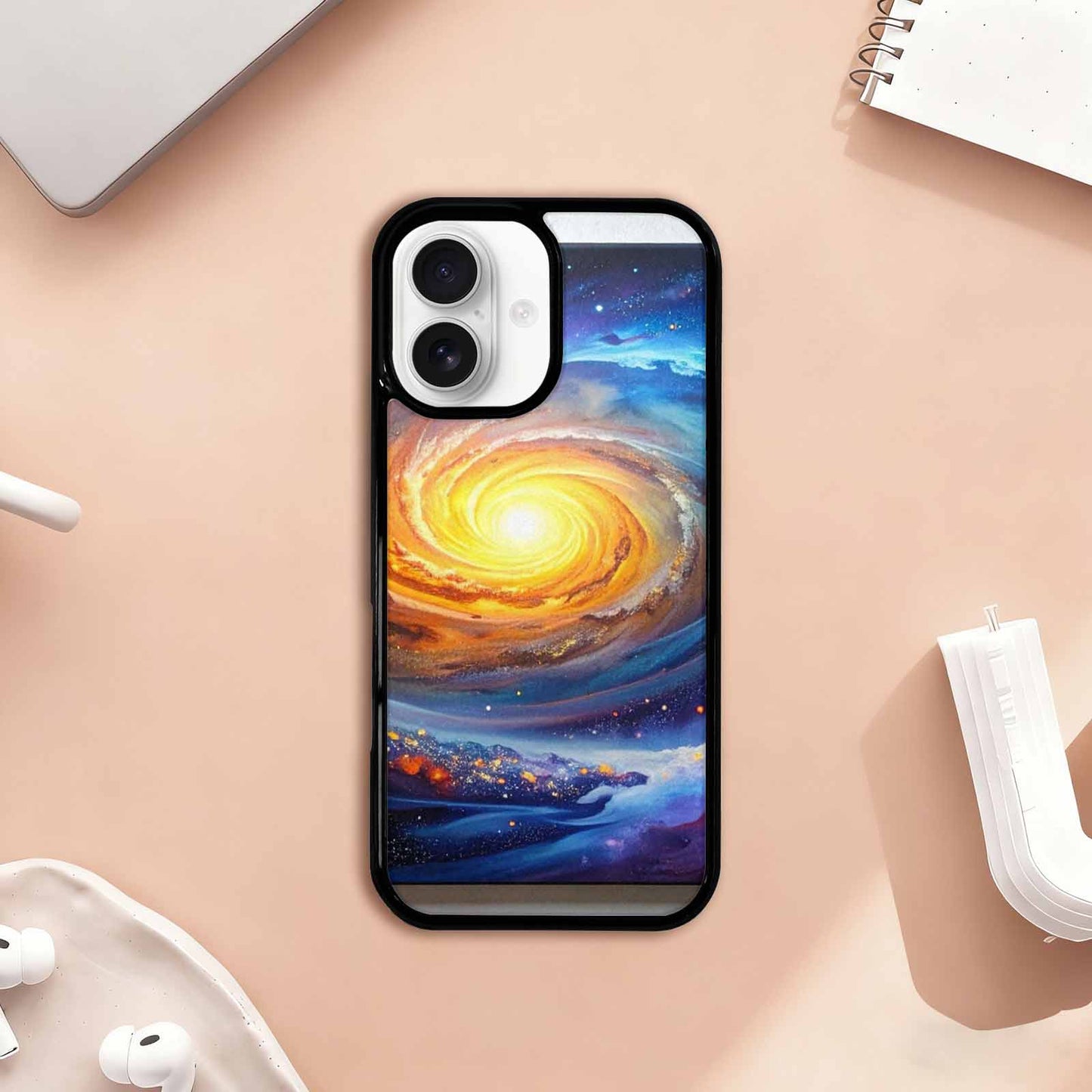 iPhone 17 Case — Galaxy Cosmic Print Galaxy Space, Custom Designed Case Cover