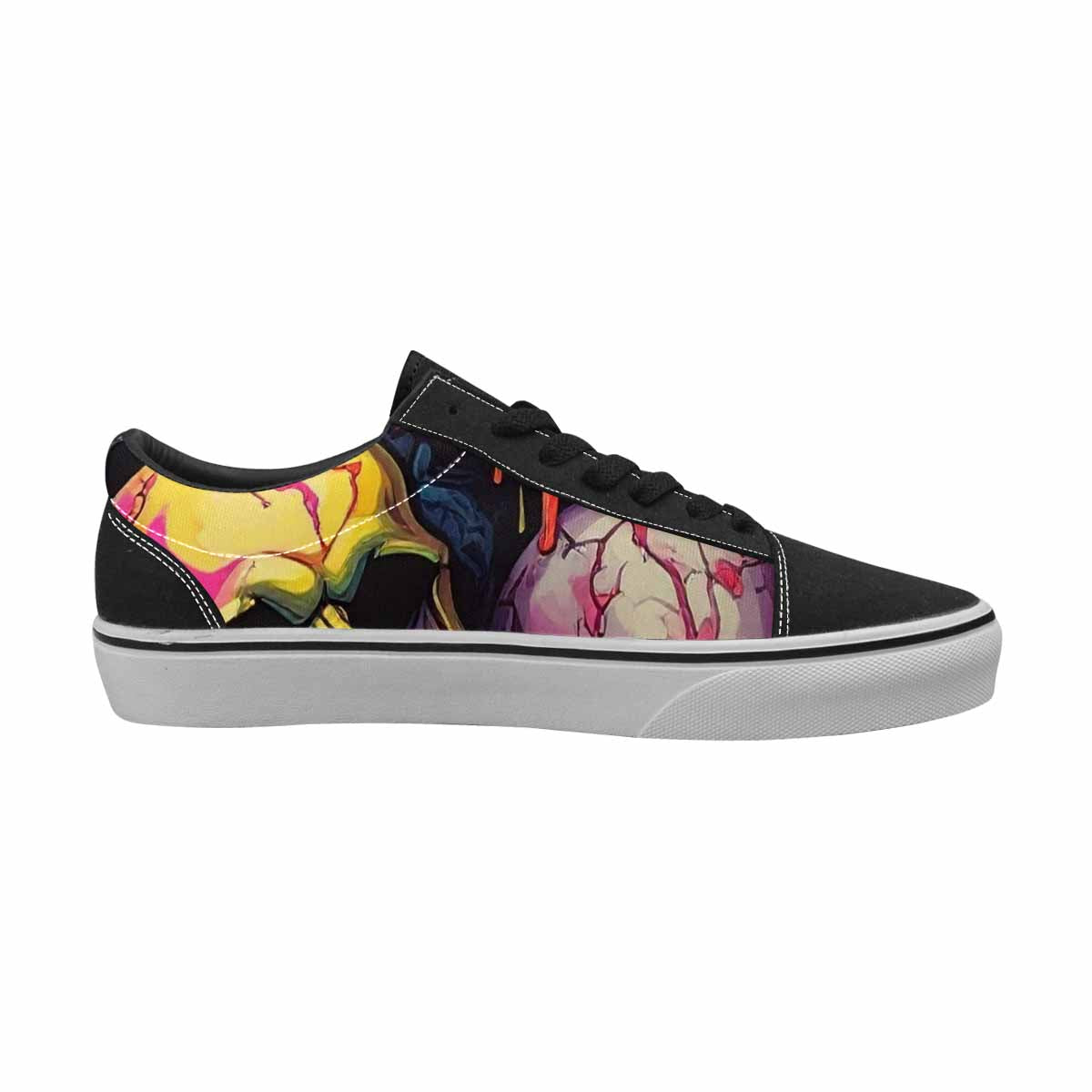WOMEN'S Camo Canvas Artist-designed Dreamcore Custom Canvas Shoes