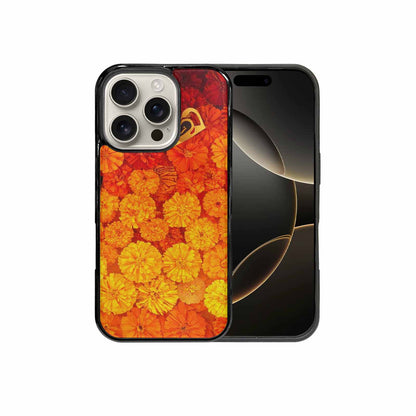 iPhone 16 Pro Case — Marigold Day Of The Dead Marigold, Original Design Phone Case