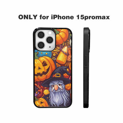 iPhone 15 Pro Max Case — Halloween Art Print Edge To Edge, Custom Art Phone Cover