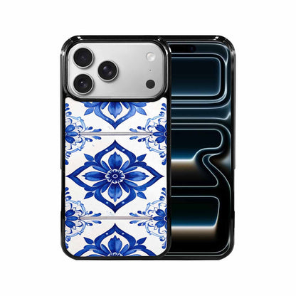 iPhone 17 Pro Max Case — Talavera Tile Floral Custom, Custom Printed Phone Case