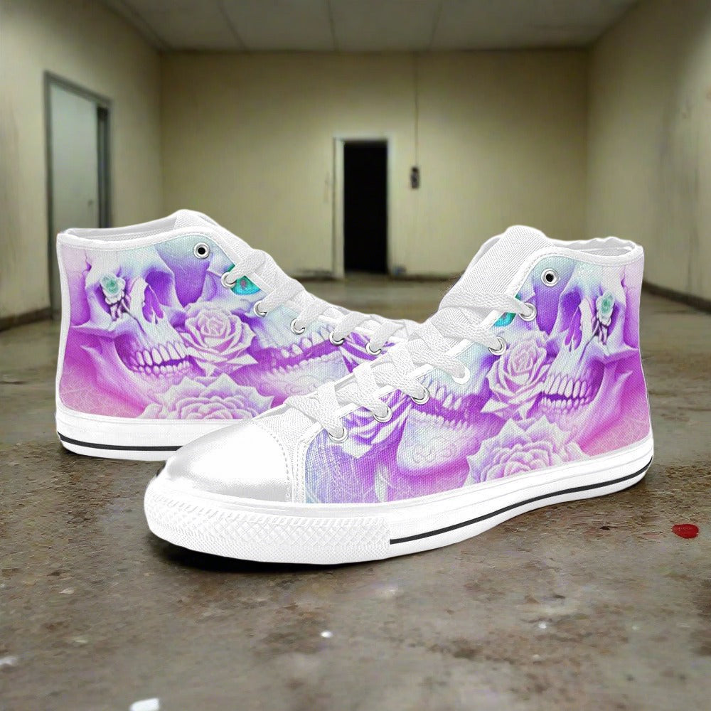 Wolf Jewel Rich Vivid Bold Art - Freaky Shoes
