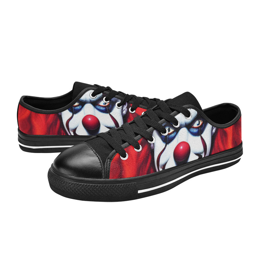 WOMEN'S Cc Evil Clown 1 Canvas Surreal Shoes