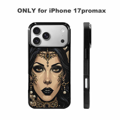 iPhone 17 Pro Max Case — Skull Dark Art Gothic Print Gothic, Original Design Phone Case