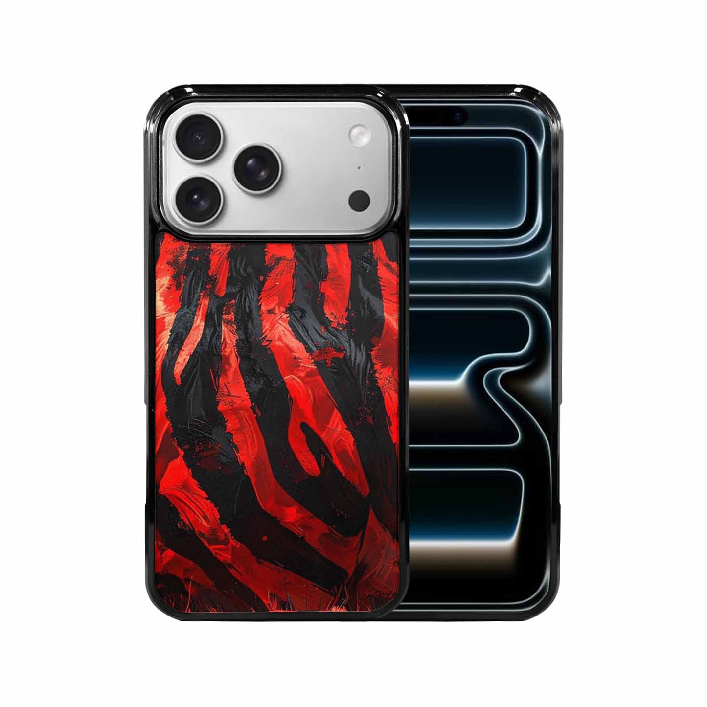 iPhone 17 Pro Max Case — Seamless Tileable Pattern Of Animal Print, Custom Designed Case Cover