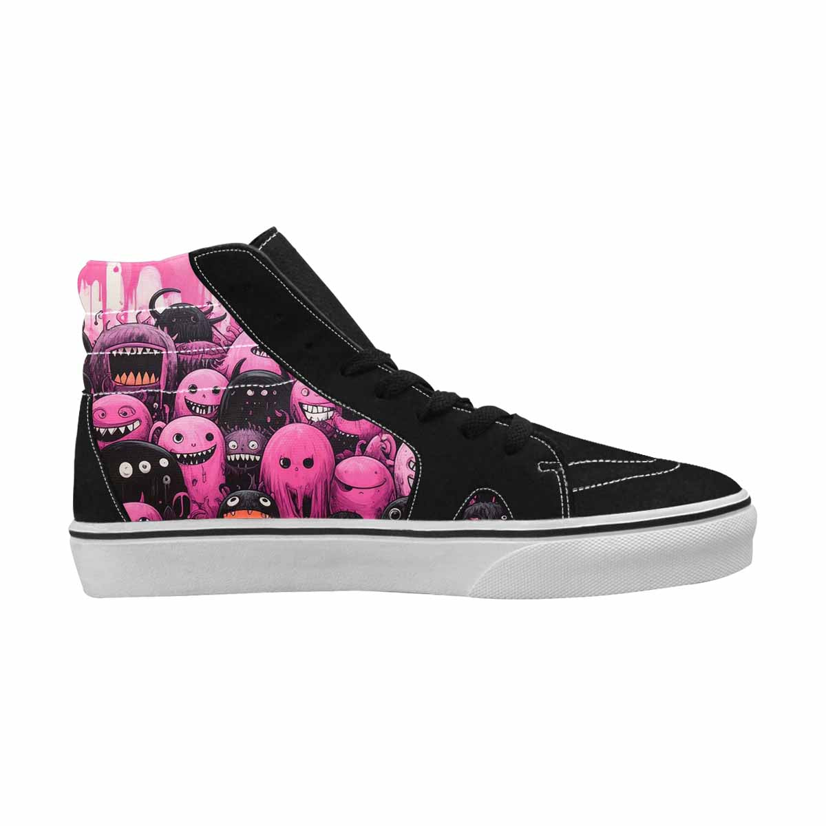 MEN'S Monsters (general) High Top Canvas Aesthetic Shoes