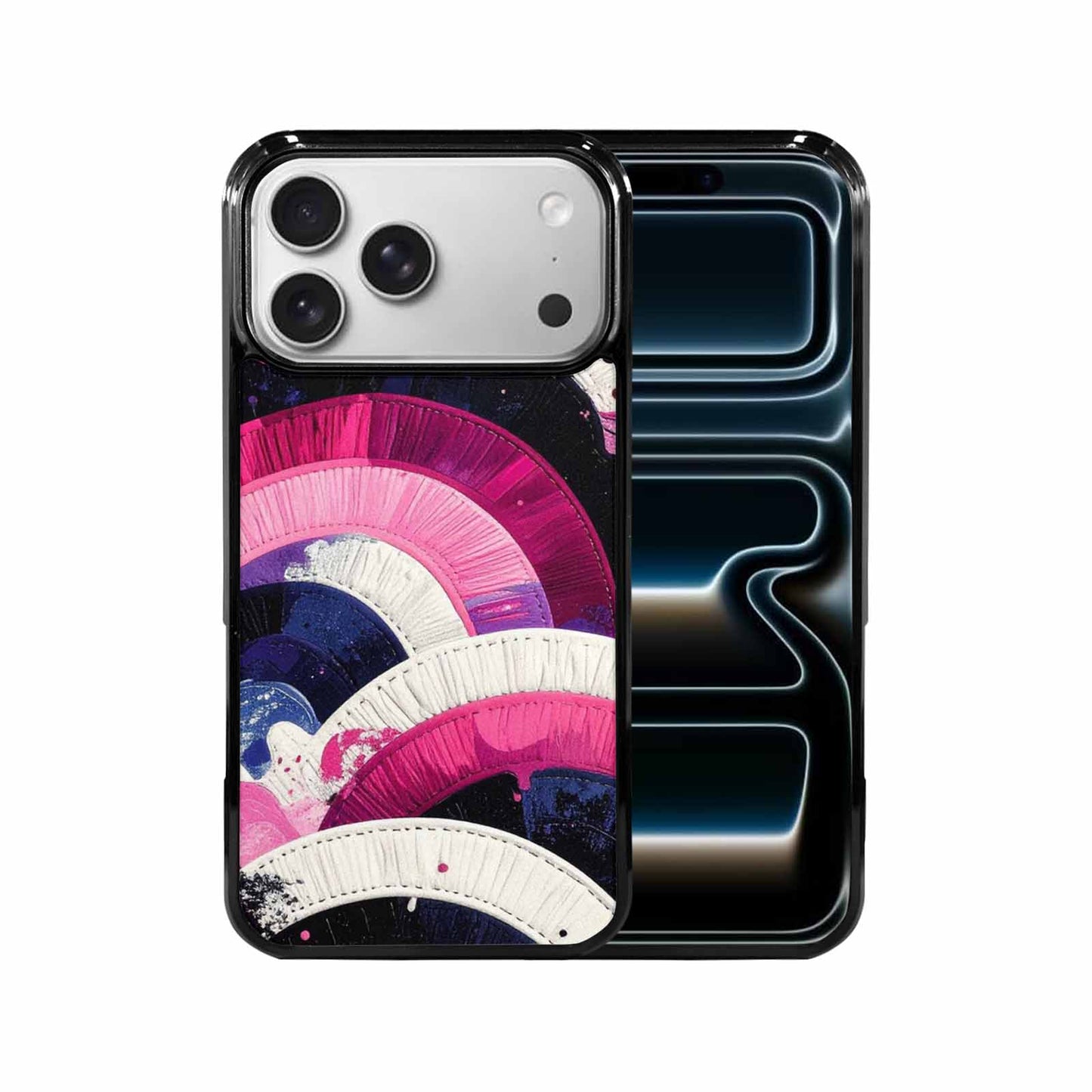 iPhone 17 Pro Max Case — Vivid Camo Genderfluid Camo, Custom Designed Case Cover