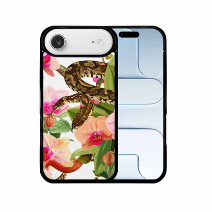 iPhone 17 Air Case — Snakes Print Floral Seamless Pattern Floral, Custom Art Phone Cover