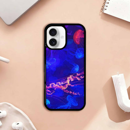 iPhone 17 Case — Jellyfish Glow Jellyfish Glow Original Art, Custom Phone Case