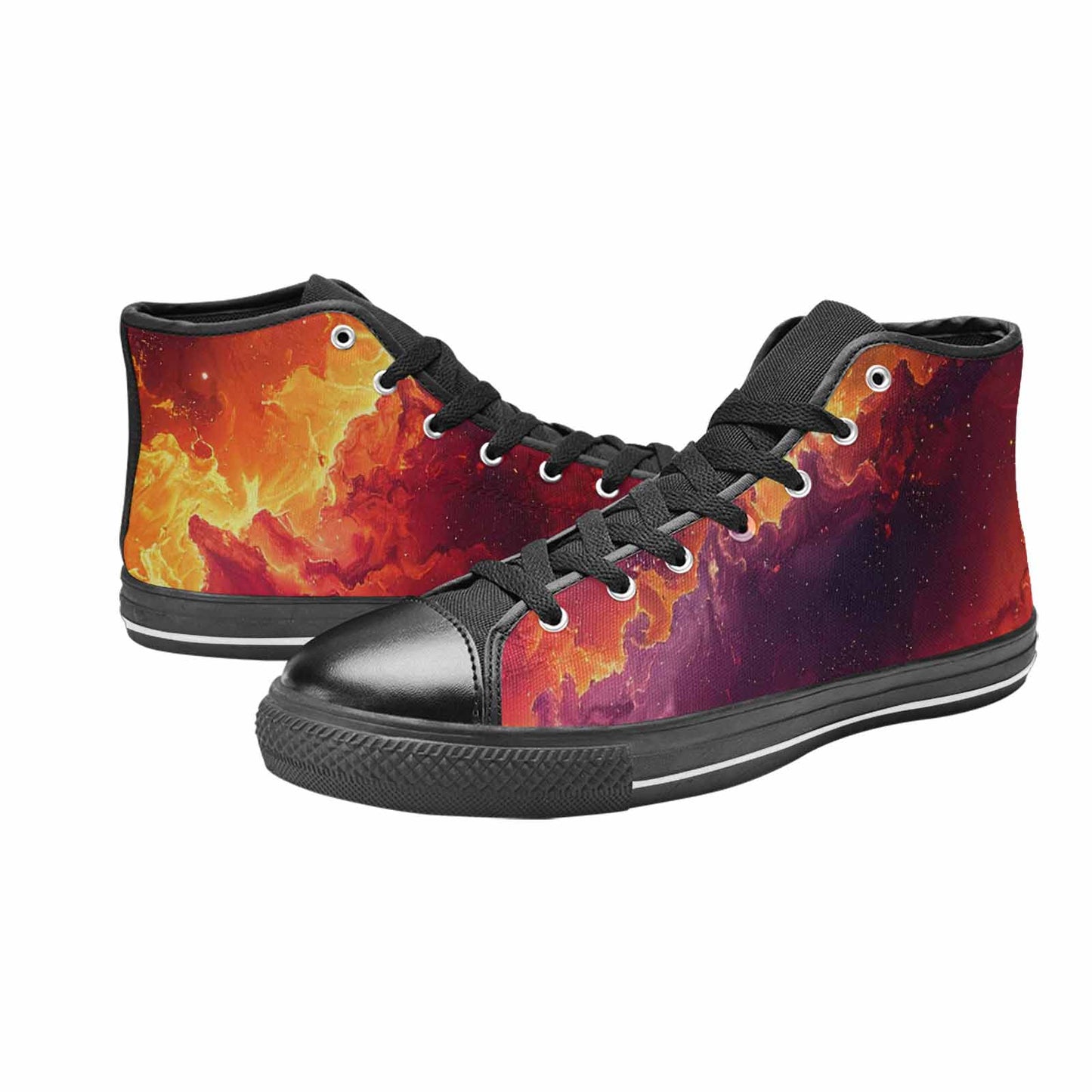 MEN'S Galaxy Art - High Top Canvas Dreamcore Sneakers