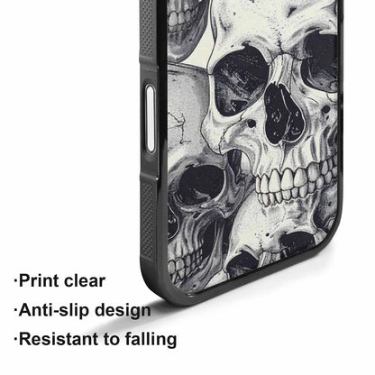 iPhone 17 Case — Skull Dark Art Gothic Print Gothic, Original Design Phone Case