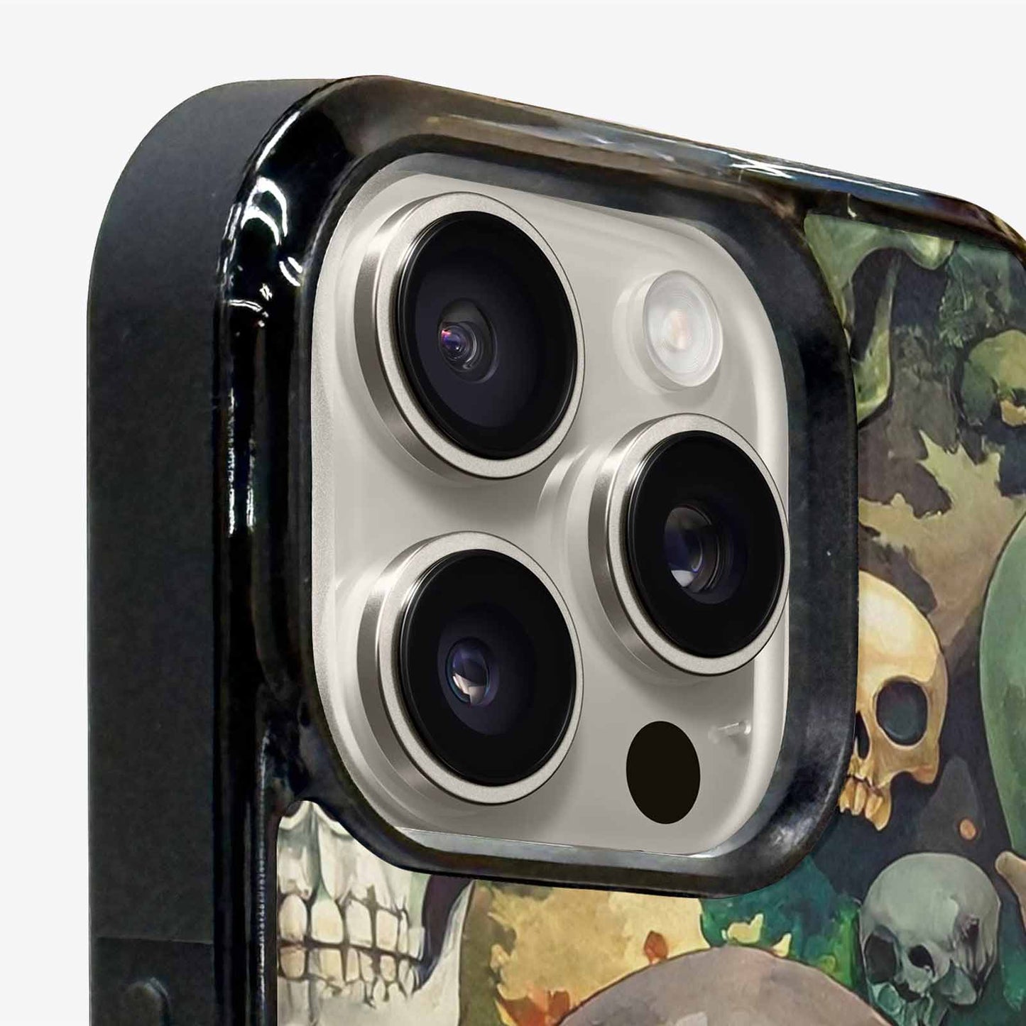 iPhone 16 Pro Max Case — Skulls Camoskulls Pattern Hu Avd, Custom Phone Case