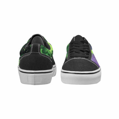 WOMEN'S Galaxy Nebula Lace-Up Canvas Cottagecore Custom Sneakers