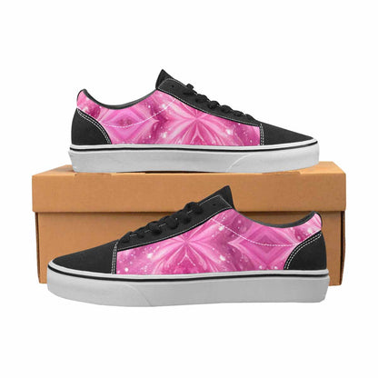 WOMEN'S Galaxy Art - Canvas Lace-Up Cottagecore Sneakers