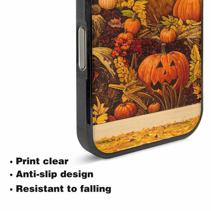 iPhone 16 Pro Case — Autumn Pumpkin Patch Autumn Pumpkin Patch, Custom Print Case Cover