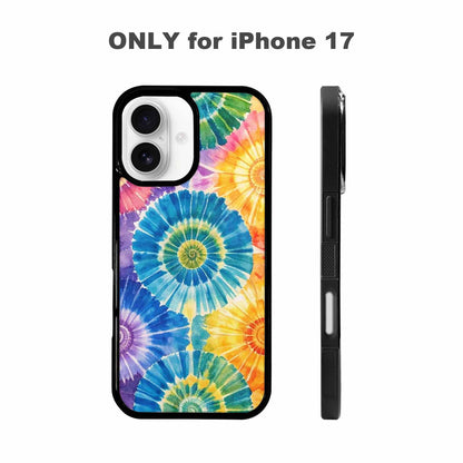 iPhone 17 Case — Small Tie Dye Swirl Tie Dye, Custom Made Phone Cover