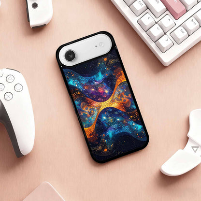 iPhone 17 Air Case — Snake Print Galaxy Seamless Pattern Animal, Custom Print Case Cover