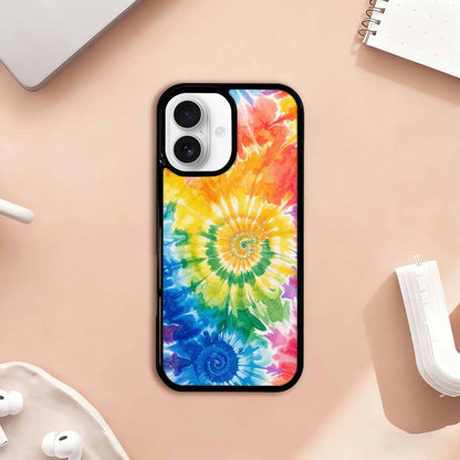 iPhone 17 Case — Small Tie Dye Swirl Tie Dye, Custom Art Phone Cover
