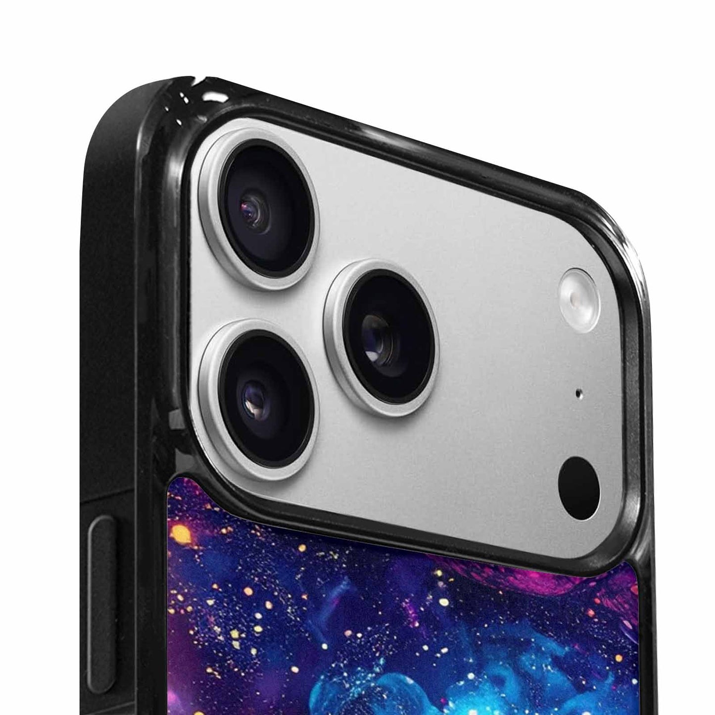 iPhone 17 Pro Max Case — Galaxy Snake Print Galaxy Space, Custom Printed Phone Case