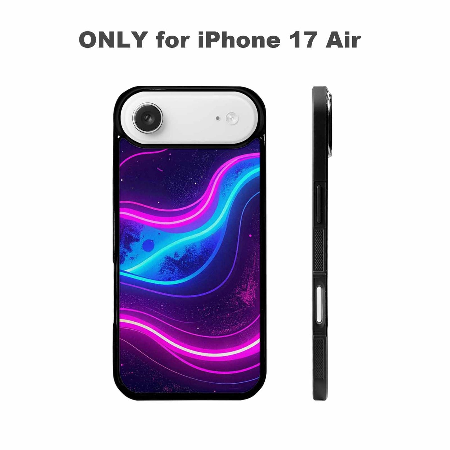iPhone 17 Air Case — Neon Cartoon Retro Vintage, Personalized Phone Case