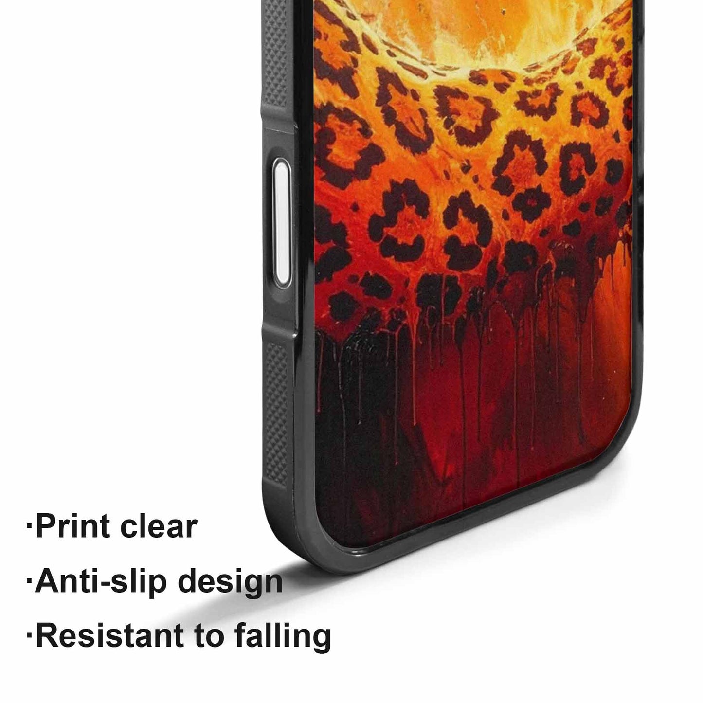iPhone 17 Case — Seamless Repeating Pattern Of Animal Print, Customized Protective Case