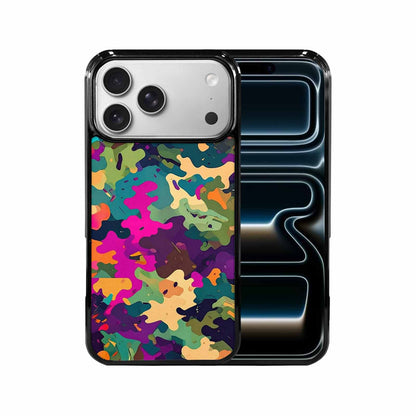 iPhone 17 Pro Max Case — Small Military Camouflage Blotch Camo, Custom Print Case Cover