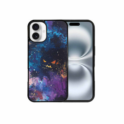 iPhone 16 Plus Case — Eamless Repeating Pattern Of Overlapping Pumpkin, Personalized Phone Case