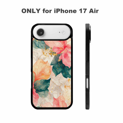 iPhone 17 Air Case — Marble Floral, Original Design Phone Case