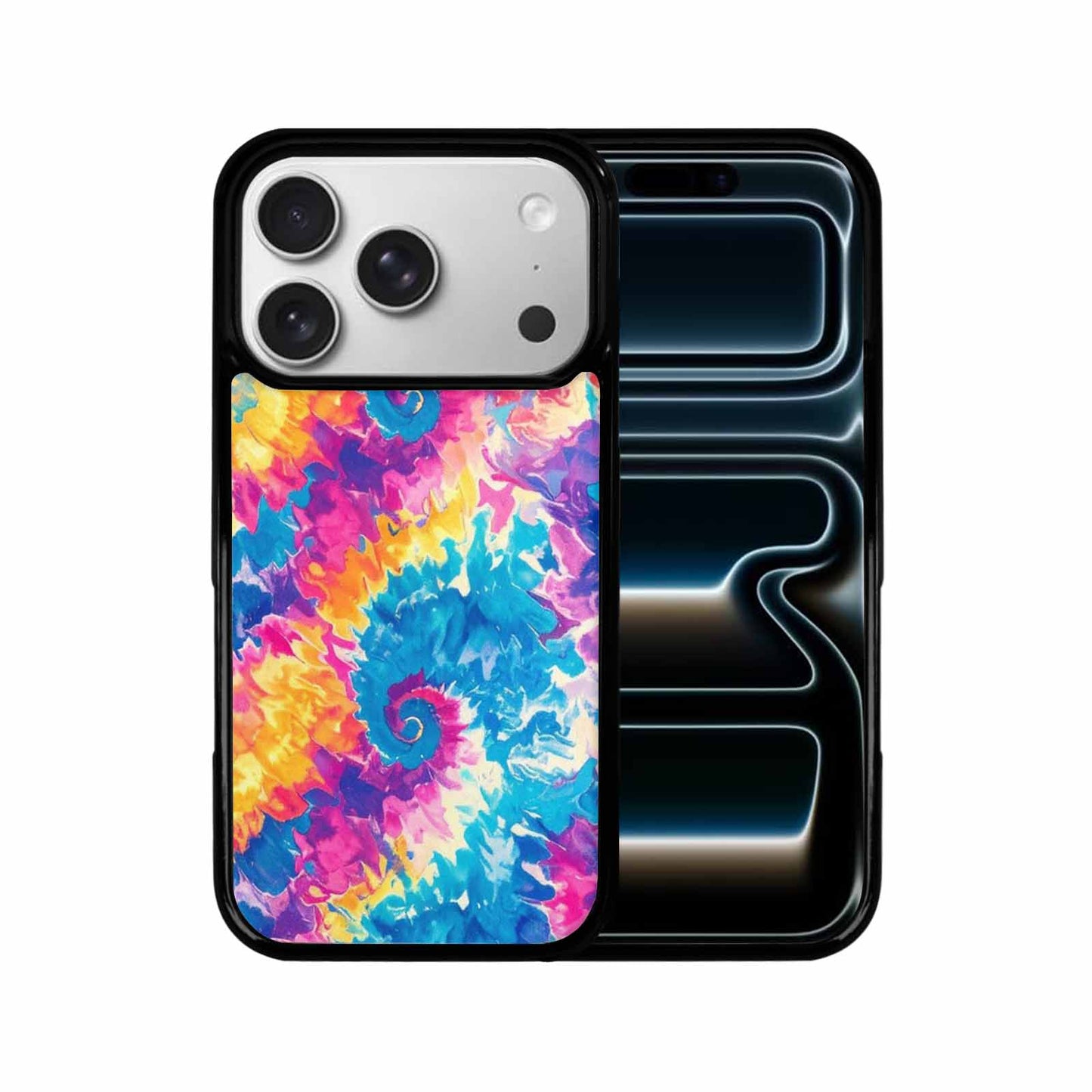 iPhone 17 Pro Case — Small Tie Dye Swirl Pattern Tie, Custom Designed Case Cover