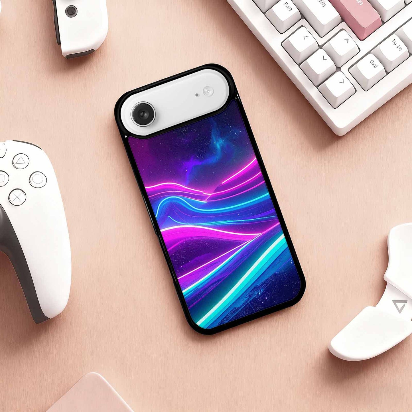 iPhone 17 Air Case — Neon Cartoon Retro Vintage, Unique Phone Case Design