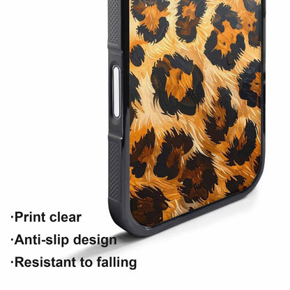 iPhone 17 Pro Case — Leopard Soft Airbrush Gradient Animal Print, Custom Made Phone Cover