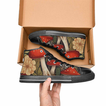 MEN'S Mushroom High Top Canvas Aesthetic Sneakers