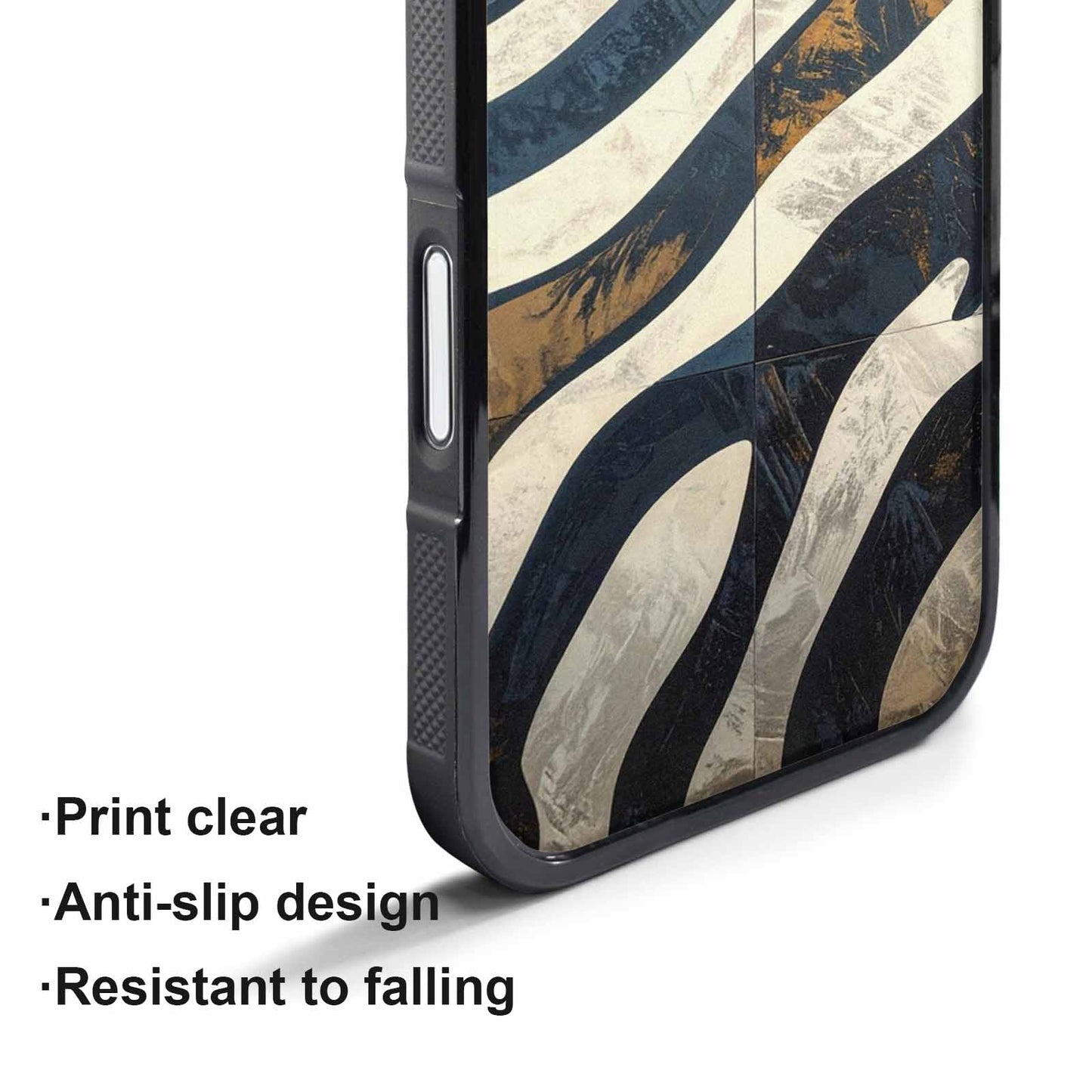 iPhone 17 Pro Max Case — Seamless Tileable Pattern Of Animal Print, Custom Print Case Cover