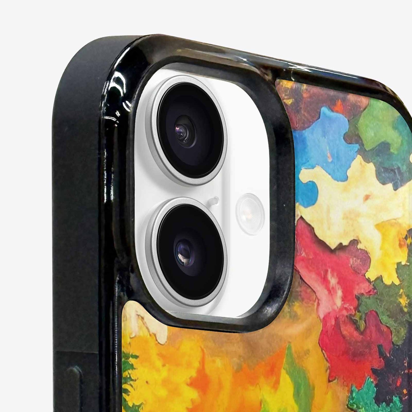 iPhone 16 Case — Camo Patches Full Color Vibrant Camo, Custom Made Phone Cover